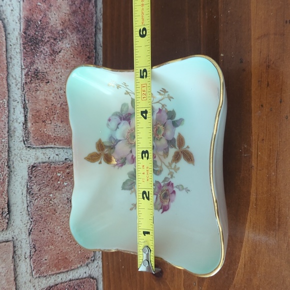 Set of 6 vintage Schumann Arzberg Wild Roses china dessert/fruit bowls - Picture 7 of 7